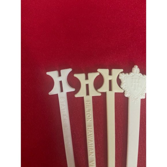 Hilton Hotel Vintage Lot Of 10 Various Swizzle Sticks‎ - Picture 6 of 10